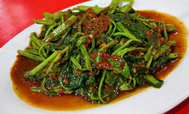 Resep Masakan Rumahan - Tumis Kangkung Terasi